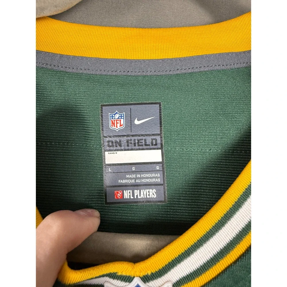 Nike Football Jersey Kids Large Green Aaron Rodgers 12 Green Bay Packers NFL